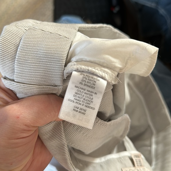 Eliane Rose striped slacks trousers cropped pants size 14 - Picture 6 of 6